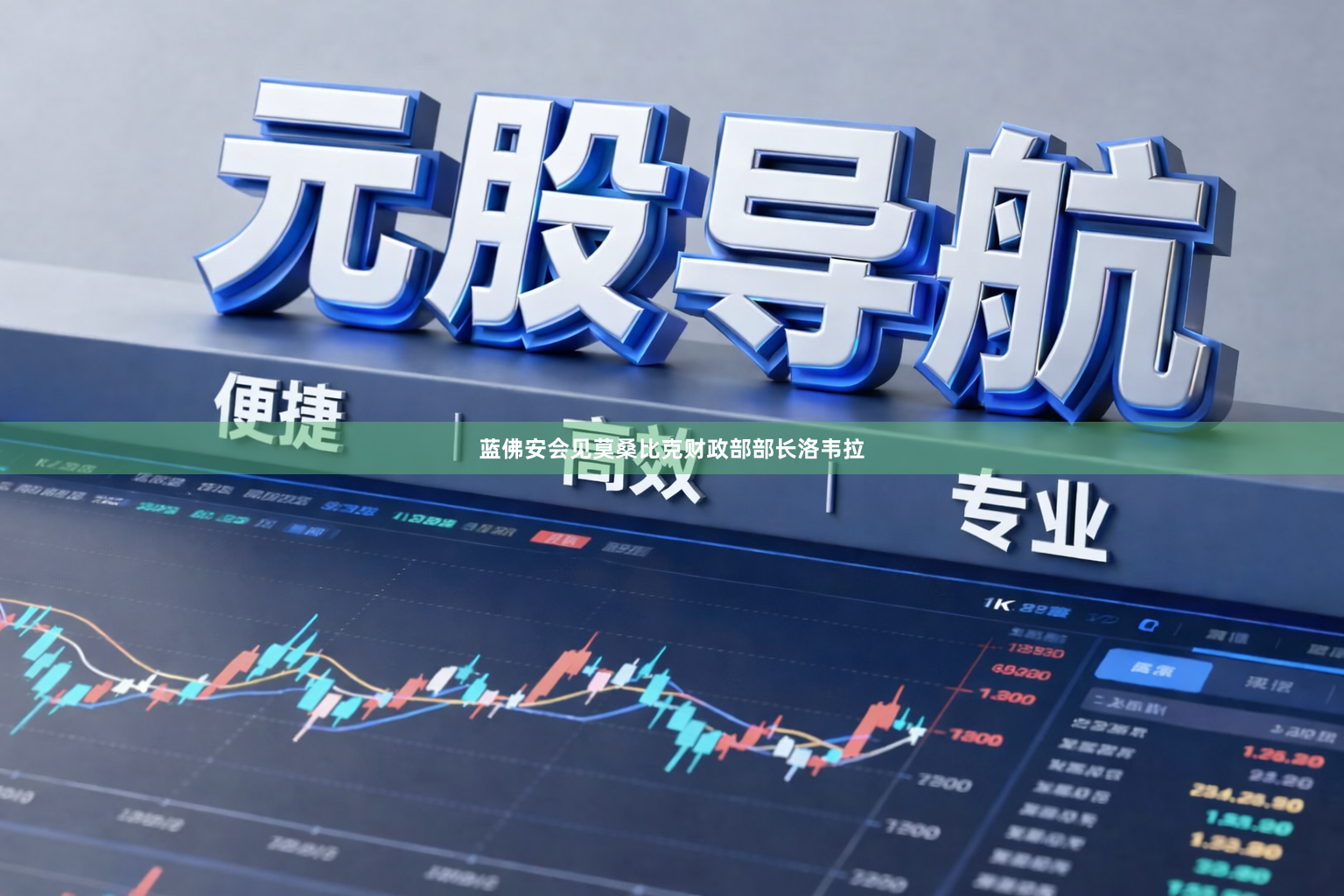 蓝佛安会见莫桑比克财政部部长洛韦拉